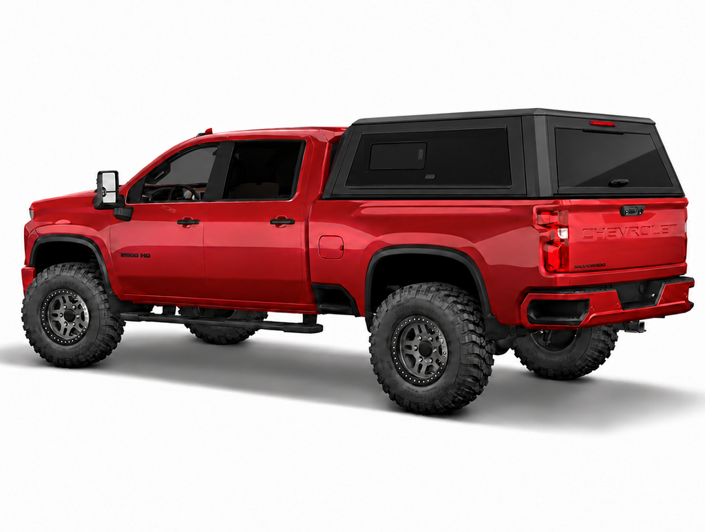 Outdoorsman Elite Canopy – 2009-2026 1500 / 2010-2026 2500 +2 more, 5'7" Box, Side Window Doors