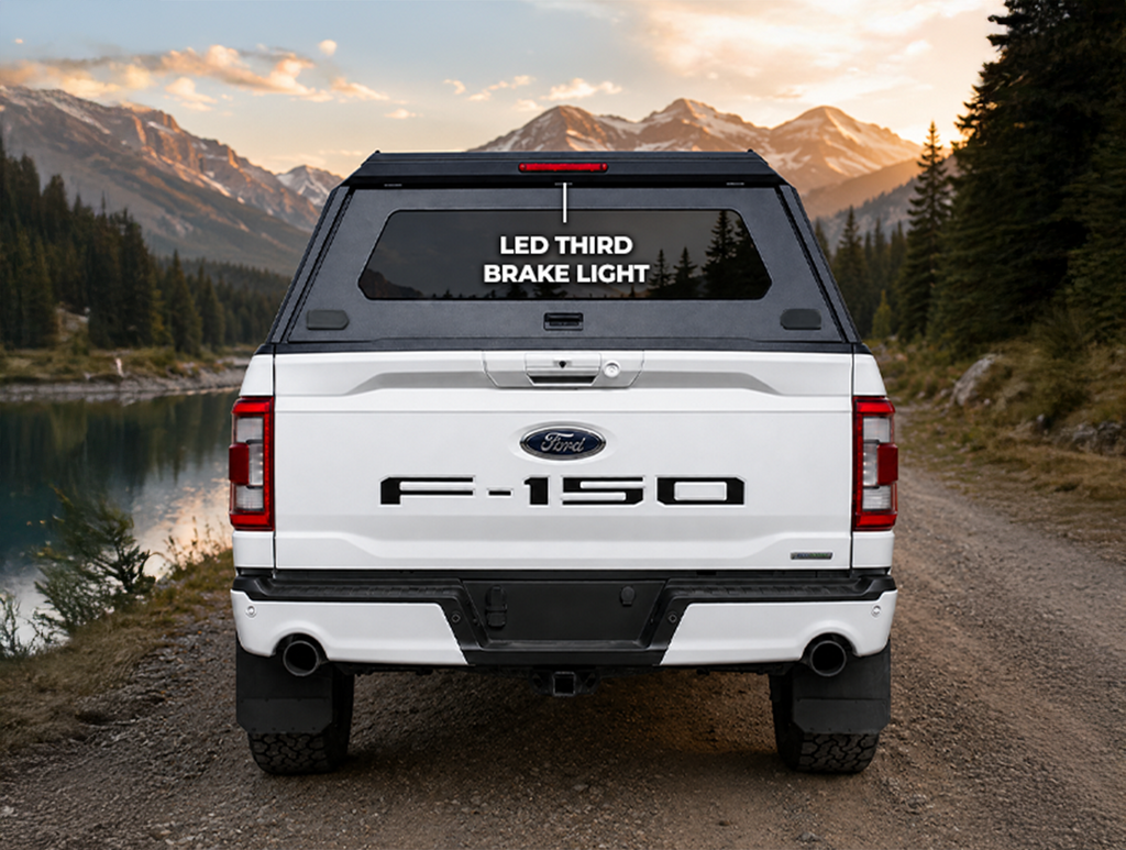 Outdoorsman Canopy – 2015-2027 F-150 / 2022-2027 F-150 Lightning +1 more, 5'5" Box, Solid Side Doors