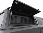 Outdoorsman Canopy Gear-Bin – 2009-2027 1500 / 2009-2027 2500 +10 more, 5'8", 6'6", 5'7", 6'4", 5'5", 6'5", 6'7" Box, Full-Size Trucks - Left Side Mount (5'5" - 6'5" Boxes)