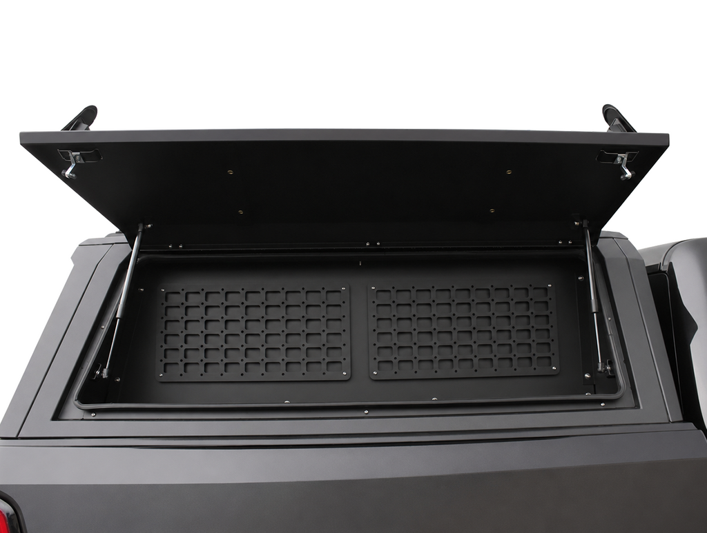 Outdoorsman Canopy Gear-Bin – 2009-2027 1500 / 2009-2027 2500 +10 more, 5'8", 6'6", 5'7", 6'4", 5'5", 6'5", 6'7" Box, Full-Size Trucks - Left Side Mount (5'5" - 6'5" Boxes)