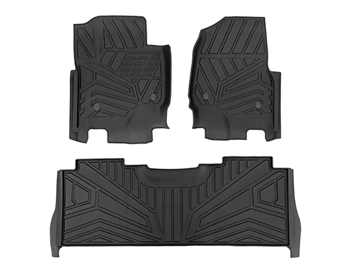 TPE Floor Liners – 2017-2026 SuperDuty F-250 / 2017-2026 SuperDuty F-350, Front & Second Seat (3 Piece Set)
