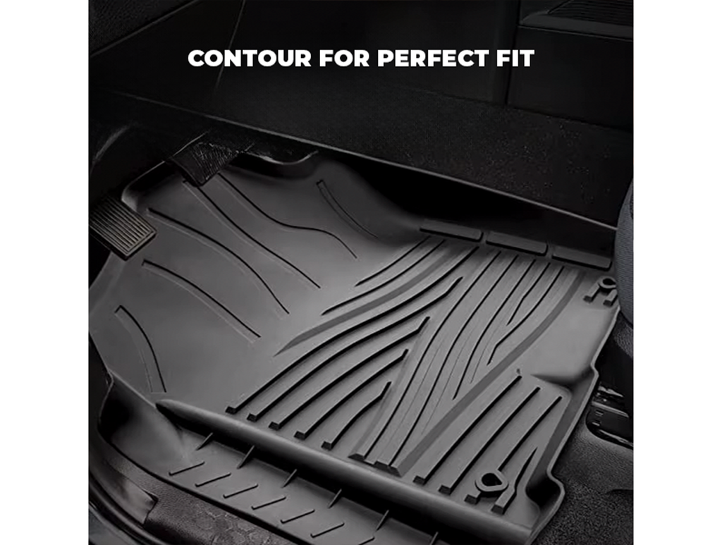 TPE Floor Liners – 2012-2018 1500 / 2012-2026 2500 +2 more, Crew Cab, Front & Second Seat (3 Piece Set)