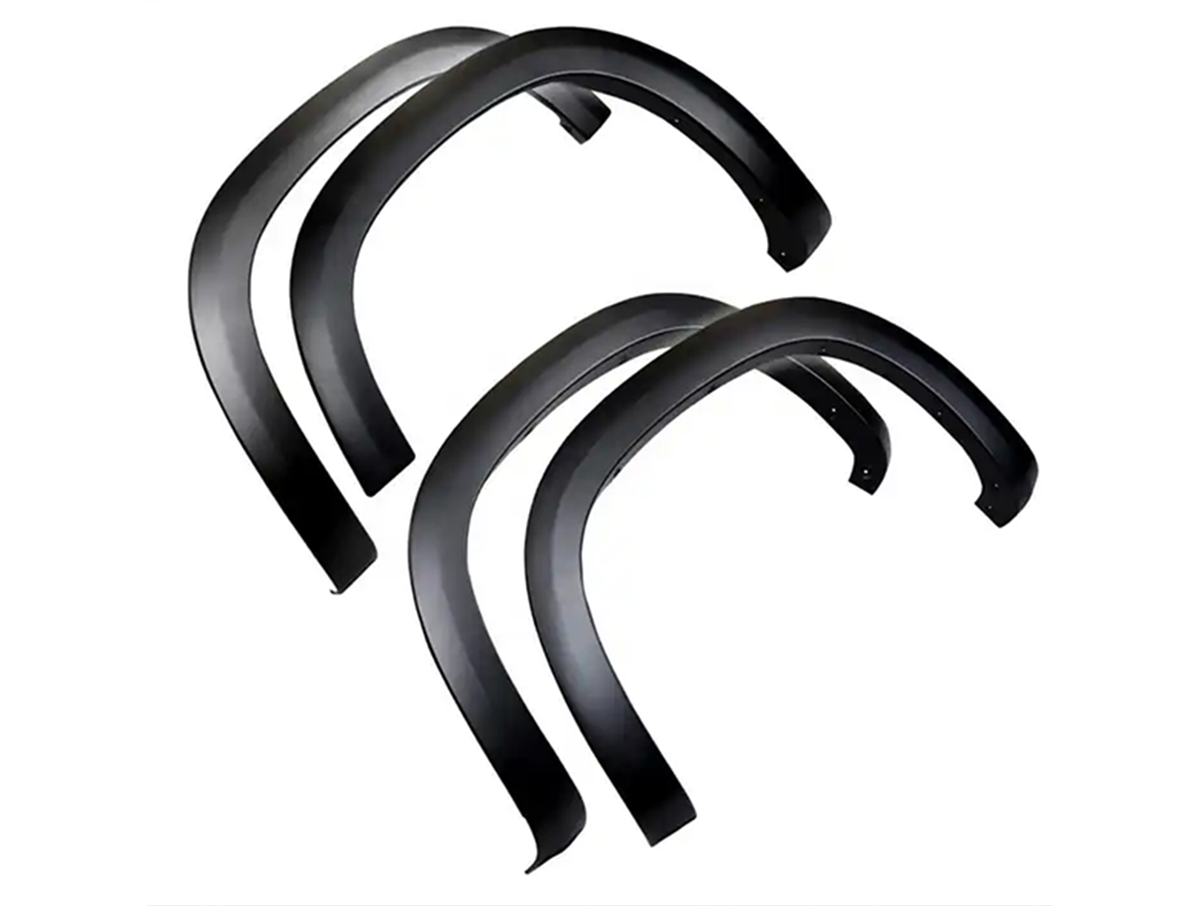 OE Fender Flares – 2007-2013 Silverado 1500 / 2007-2014 Silverado 2500 HD +1 more, 6'6" Box, Black (4 Piece Set)