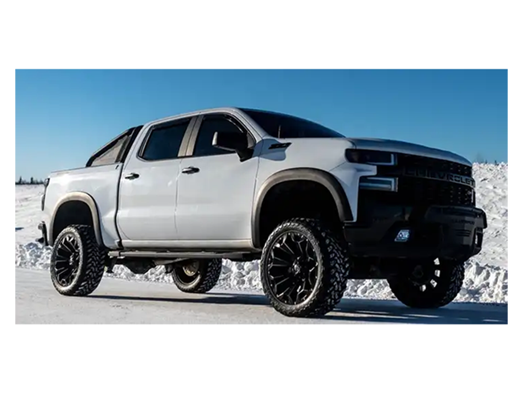 OE Fender Flares – 2007-2013 Silverado 1500 / 2007-2014 Silverado 2500 HD +1 more, 6'6" Box, Black (4 Piece Set)