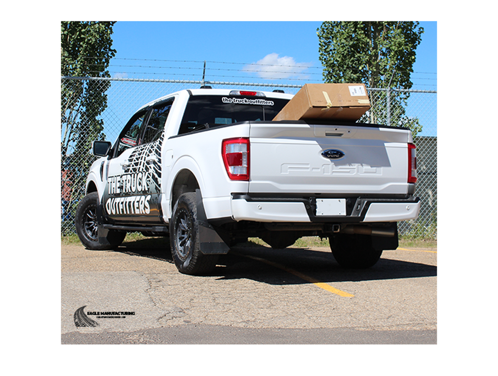 Kick Back Mud Flaps – 12" inch (Stainless Bolts)