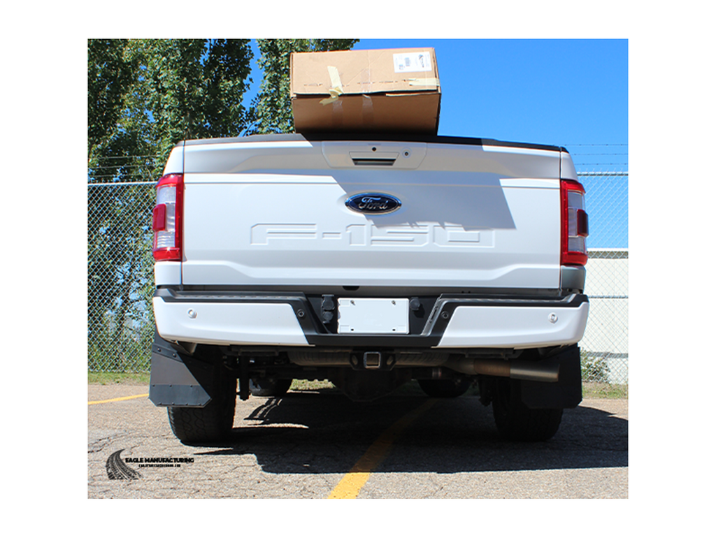 Kick Back Mud Flaps – 12" inch (Stainless Bolts)