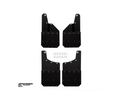Kick Back Custom Fit Mud Flaps – 2020-2026 Sierra 2500 HD / 2020-2026 Sierra 3500 HD, 12" inch (Stainless Bolts)