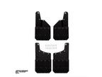 Kick Back Custom Fit Mud Flaps – 2020-2026 Sierra 2500 HD / 2020-2026 Sierra 3500 HD, 12" inch (Stainless Bolts)