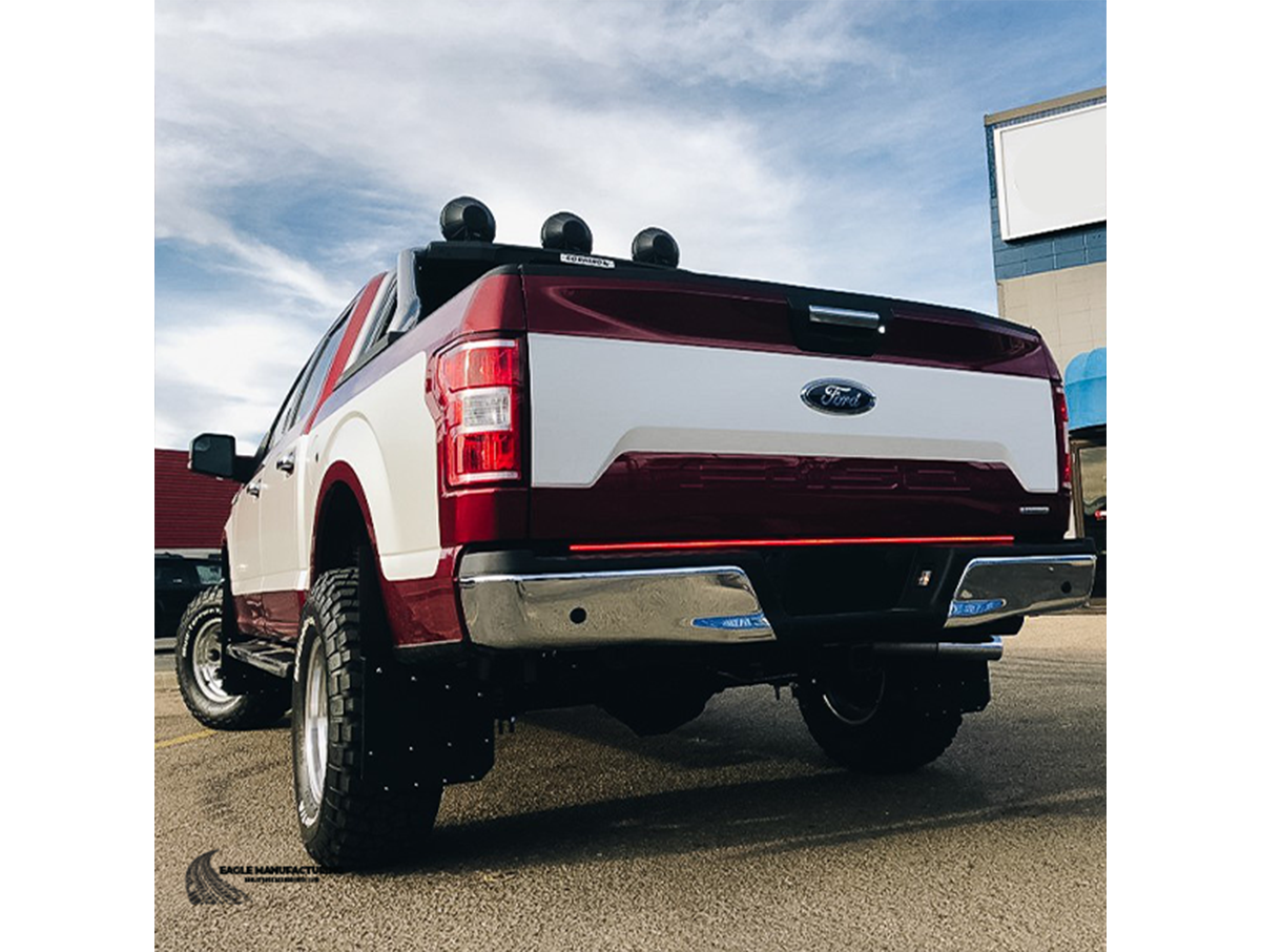 Kick Back Mud Flaps – 13" inch (Black Bolts)