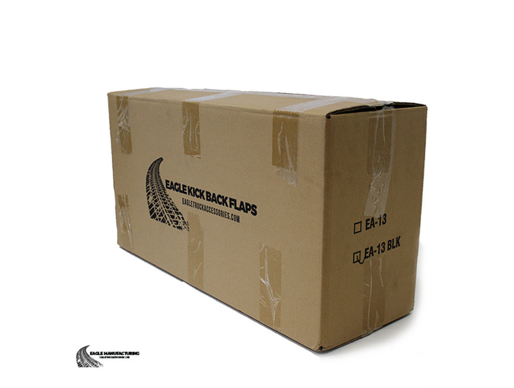Kick Back Mud Flaps – 13" inch (Stainless Bolts)