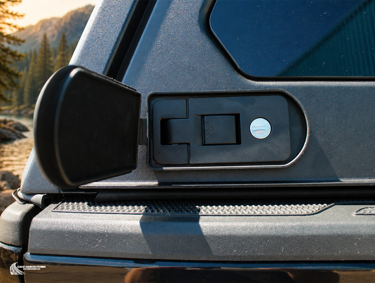 Outdoorsman Canopy Replacement Push-Button Lock Cover – 1-each