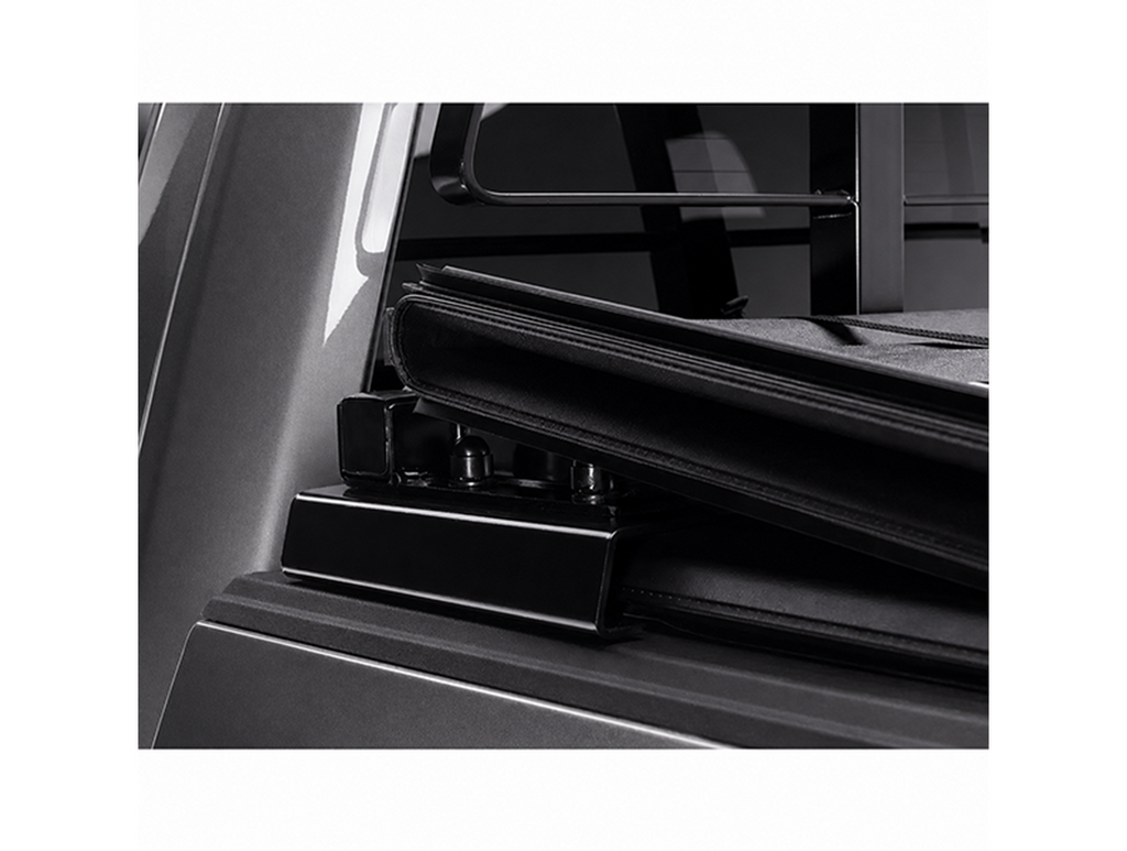 Headache Rack Mount Kit - Low Profile – 2015-2026 F-150 / 2022-2025 F-150 Lightning, Aluminum Body, Inside Rail Tonneau Cover Adapter (Black)
