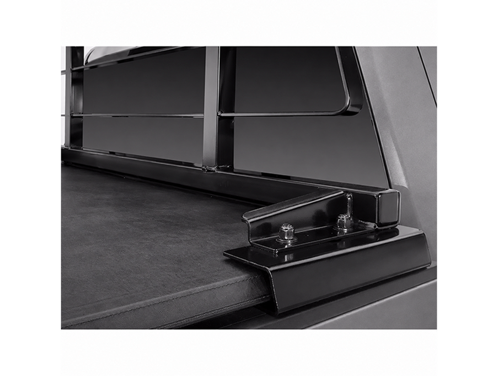 Headache Rack Mount Kit - Low Profile – 2015-2026 F-150 / 2022-2025 F-150 Lightning, Aluminum Body, Inside Rail Tonneau Cover Adapter (Black)