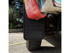 Mud Flaps – Rectangular & Moon Cut (Solid Black)