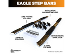 5" Polished Stainless Oval Side Bars – 1999-2016 SuperDuty F-250 / 1999-2016 SuperDuty F-350, Super Cab