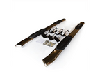 6" Polished Stainless Oval Side Bars – 1999-2016 SuperDuty F-250 / 1999-2016 SuperDuty F-350, Super Cab