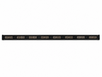 48-Inch Amber LED Traffic Director Safety Light Bar w/ Controller – Universal fit
