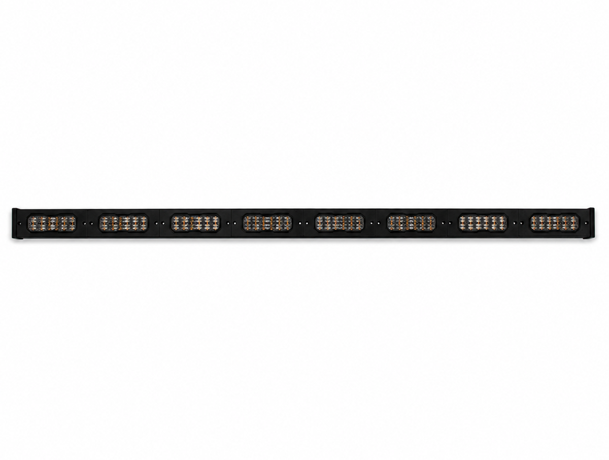 48-Inch Amber LED Traffic Director Safety Light Bar w/ Controller – Universal fit