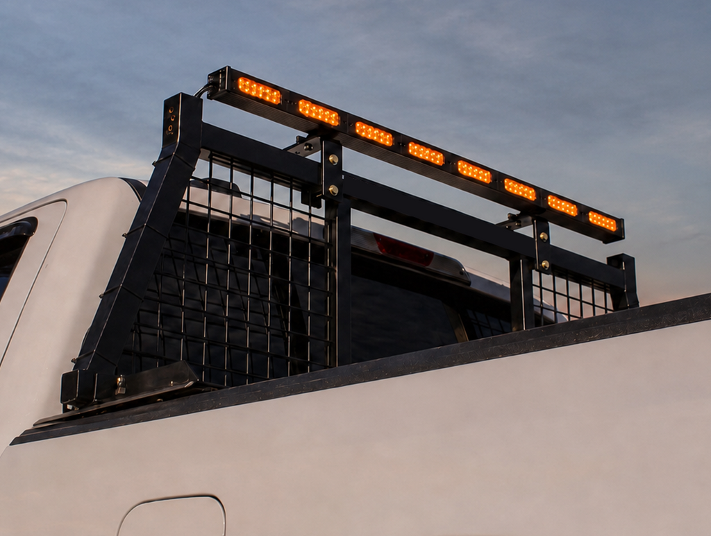 48-Inch Amber LED Traffic Director Safety Light Bar w/ Controller – Universal fit