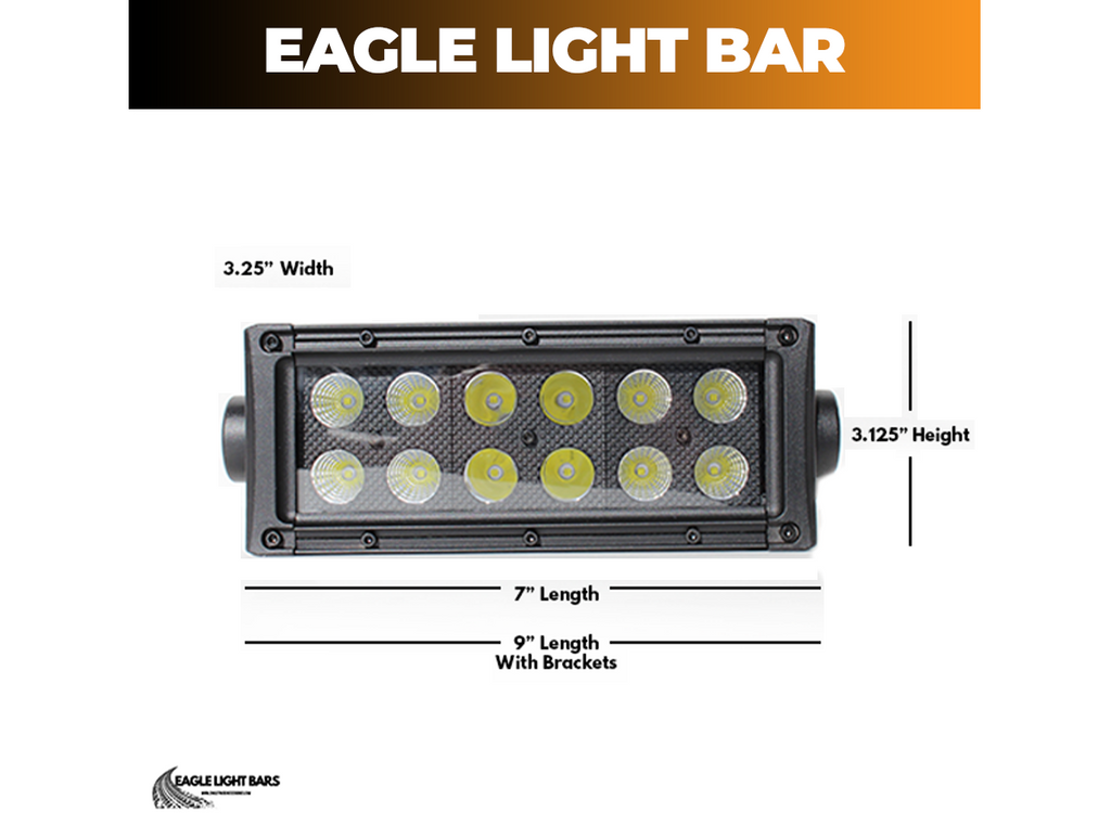 MS LED Light Bar – 7" inch