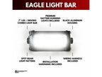 Driving / LED Combo Light Bar – 7" inch