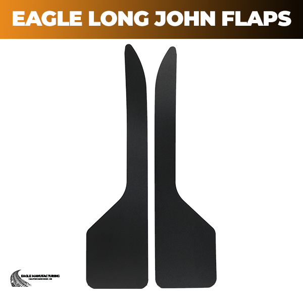 Eagle Manufacturing Universal Long John Mud Flaps (12" x 48")